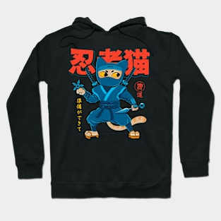 Ninja Cat Hoodie